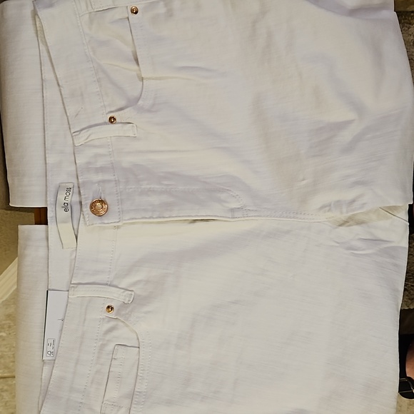 Ella Moss Womens White Jeans Size 4 Cotton & Spandex Blend main image 0
